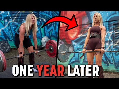 My Wife does Strongman AGAIN | How Much Stronger Did She Get?
