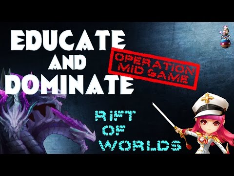 Educate & Dominate | OPERATION: MIDGAME - Episode 4 - Rift of Worlds Strategy! | Summoners War