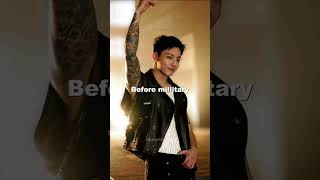 Download lagu Jungkook's cheeks before military vs after military || #shorts mp3