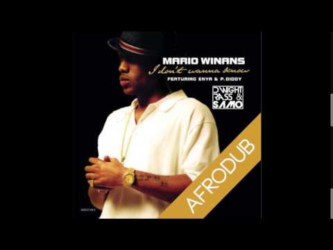 Mario Winans - I Dont Wanna Know (Dwight Rass & Samo AfroDub) FREE DOWNLOAD