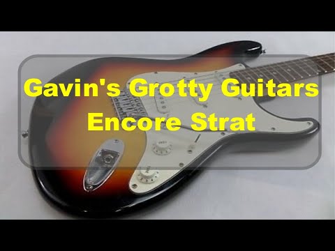 Gavin's Grotty Guitars - Encore Stratocaster