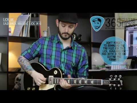 Lick 86/365 - Laid Back Melodic Lick in G | 365 Guitar Licks Project