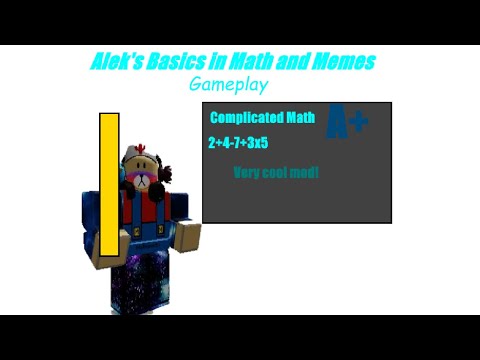 Alek's Basics In Math and Memes (Baldi's Basics Mod)