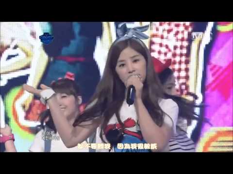 【HD繁體中字】 110714  Apink 에이핑크 - It Girl