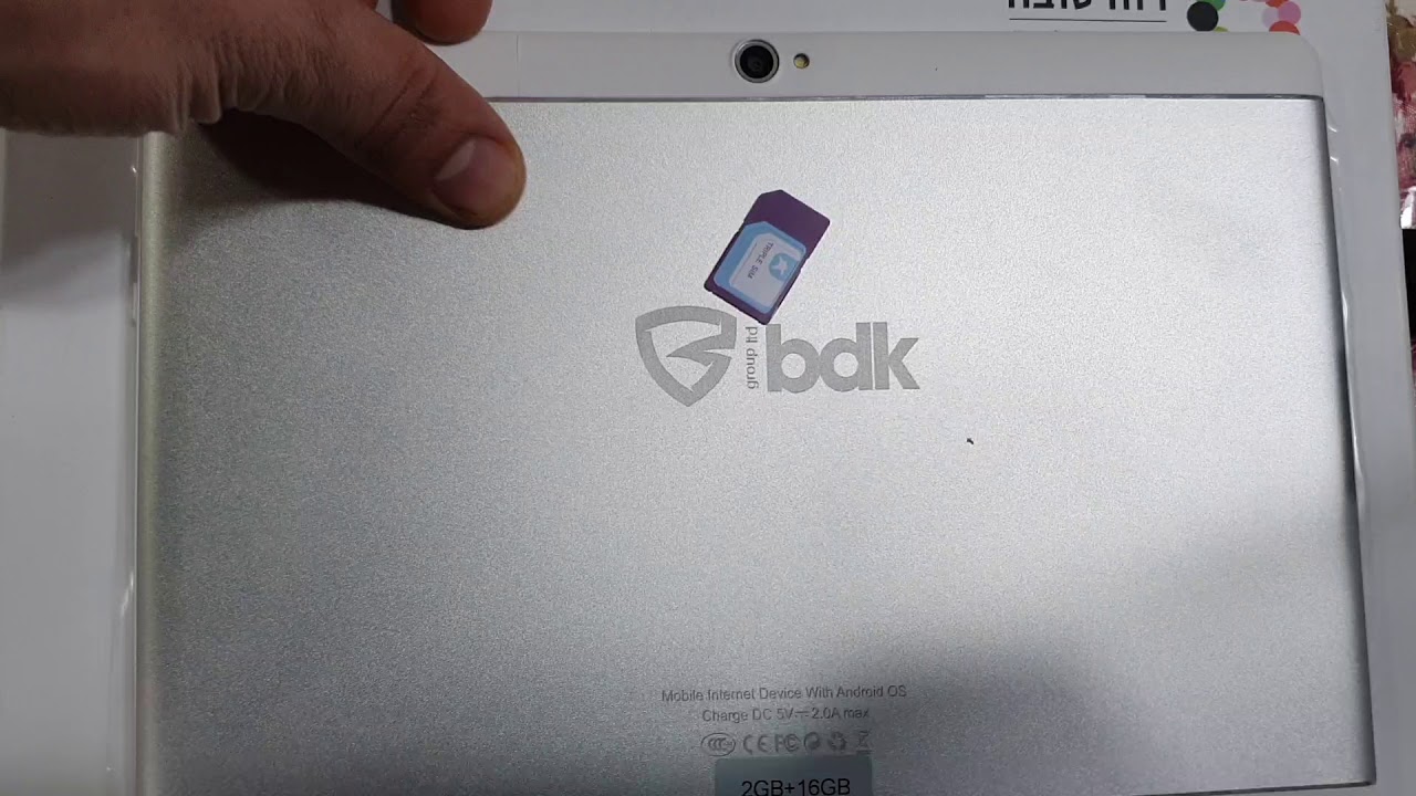 הכנסת סים לטאבלט 10.1 "טאבלט רוח טובה"