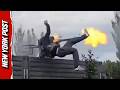 Russian Soldier Thrown From Helicopter Gun Turret During Training Exercise In Viral Video