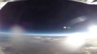 preview picture of video 'Near-Space Sunset Video #1: GoPro Hero 3+ Weather Balloon Launch'