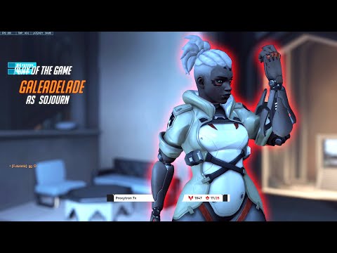 OW 2 - Gale New Hero Sojourn IS OP?! POTG! [ Overwatch 2 Beta Gameplay ]