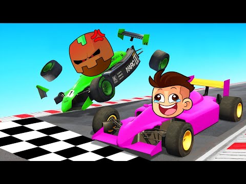 Jugamos la CARRERA IMPOSIBLE con FÓRMULA 1 en GTA 5 Online!