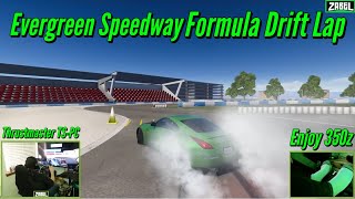 Evergreen Speedway Formula Drift Lap | Enjoy 350z | Assetto Corsa PC