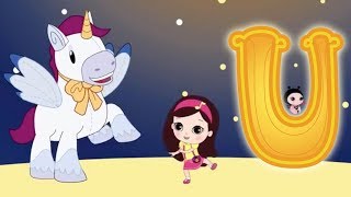 Letter U - Olive and the Rhyme Rescue Crew | Learn ABC | Sing Nursery Songs