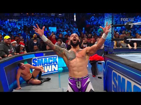 Ricochet vs. Gunther - Intercontinental Championship Match (1/2) - WWE SmackDown December 16, 2022