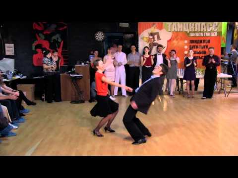 TantsClass Cup 2012 Lindy B Class Finals Slow Round - Maria Kremenetskaya and Alexey Nikitenko