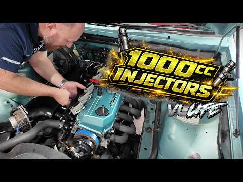 RB30 1000cc INJECTOR INSTALL - VL COMMODORE BUILD - EP 27