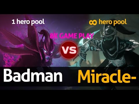 Dota 2 : Guide - Profession PA | Miracle- Phantom Assassin Vs Badman Spectre