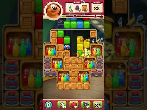 Toon Blast 4887 ??!! 🌛 🌞 🌜