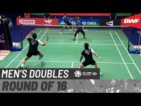 YONEX French Open 2021 | Lu/Yang (TPE) vs Ahsan/Setiawan (INA) [2] | Round of 16