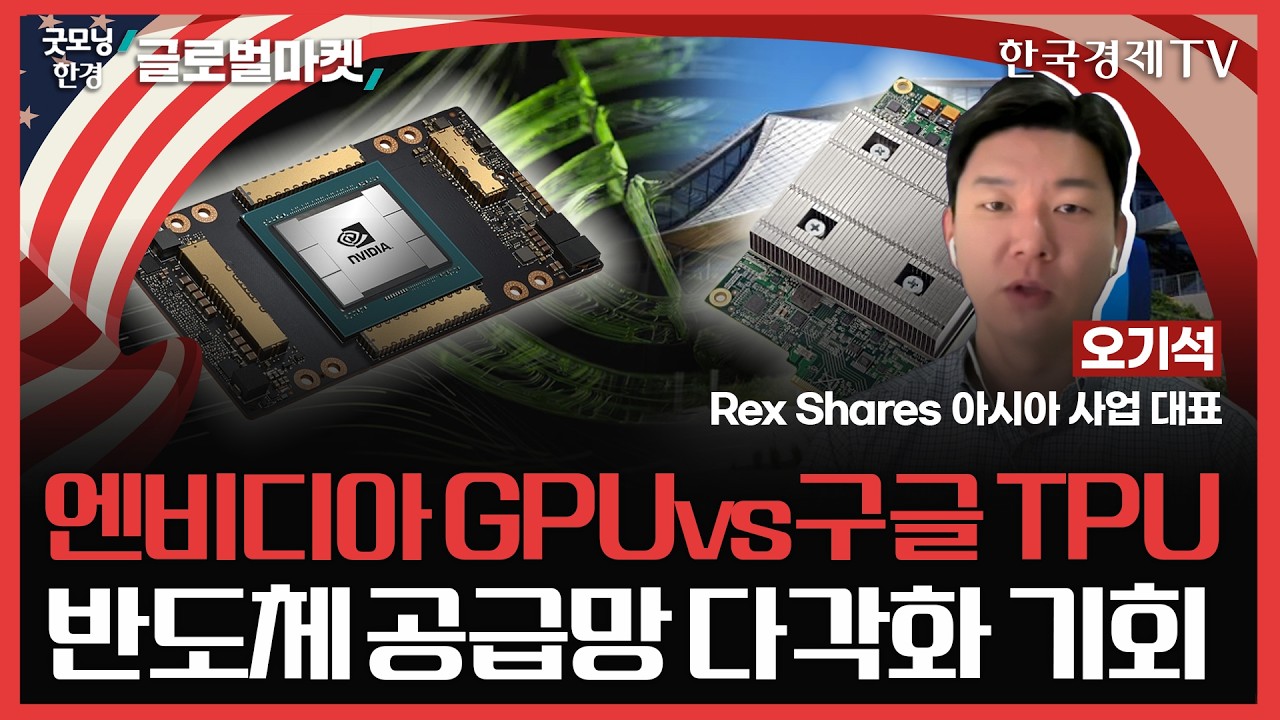 엔비디아 GPUvs구글 TPUㅣ반도체 공급망 다각화 기회ㅣ#엔비디아 #구글 #반도체주