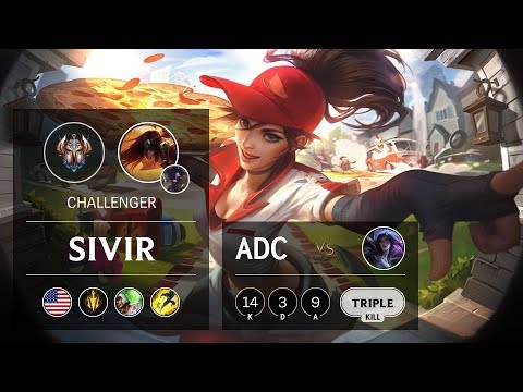 Sivir ADC vs Kai'Sa - NA Challenger Patch 9.17