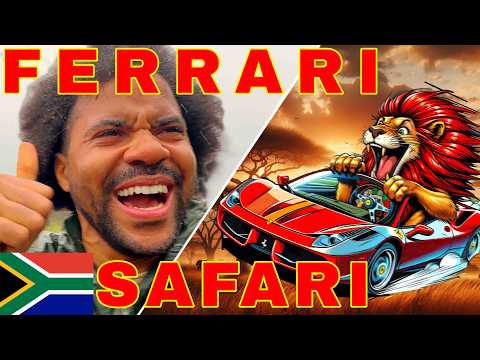Ferrari Safari im Krüger Nationalpark 🦁🏎️