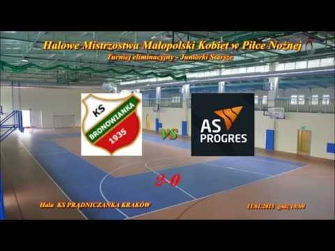 Bronowianka Kraków  -  AS Progres Kraków 11 01 2015