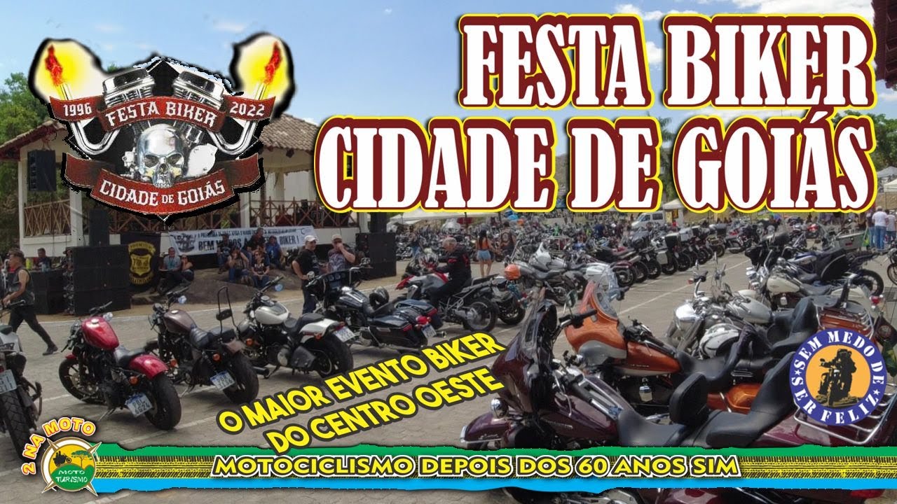 EVENTO BIKER DA CIDADE DE GOIÁS - O MAIOR EVENTO DO CENTRO OESTE - ENCONTRO DE MOTOCICLISTAS