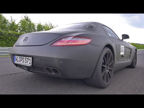Mercedes-Benz SLS AMG w/ Akrapovic Exhaust! Lovely Sounds!