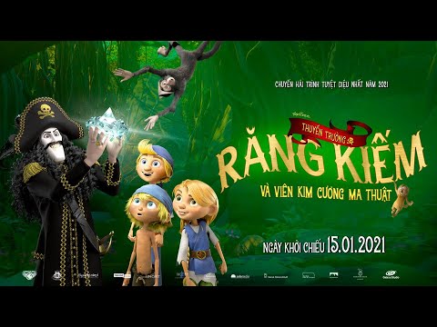Thuyền Trưởng Răng Kiếm Và Viên Kim Cương Ma Thuật trailer - KC tại CGV: 15.01.21