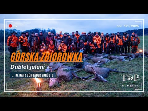 Piękny dublet! | Polowanie zbiorowe na dziki i jelenie w górach.