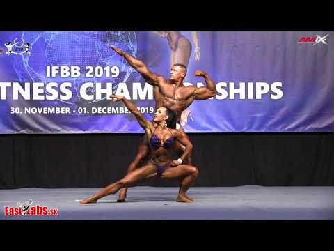 2019 Best Mix Pair Routines   IFBB World Fitness Championships Bratislava