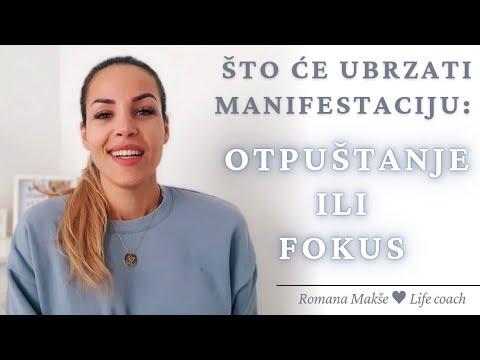 OTPUSTITI ŽELJU ILI DRŽATI FOKUS NA NJOJ?! | Romana Makše Life coach