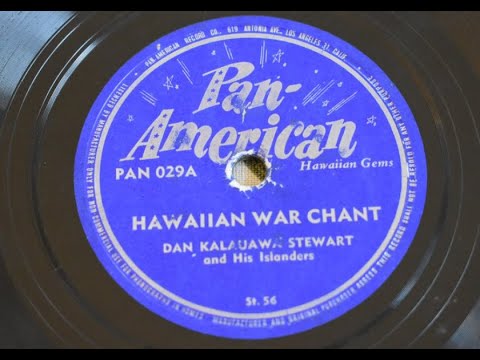 "Hawaiian War Chant" Dan Kalauawa Stewart and His Islanders (1946)