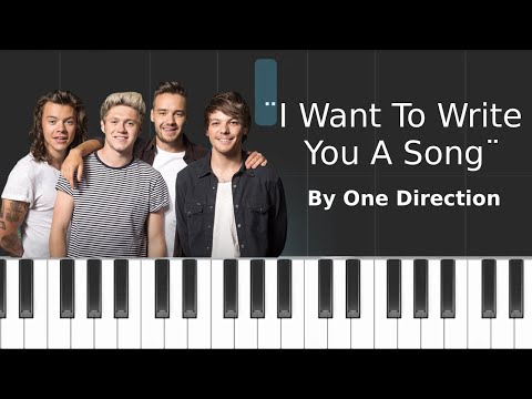I Want To Write You A Song - One Direction