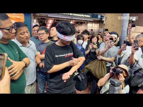 六四 37 LIVE  |  維園、銅鑼灣現場一帶 大量警員現場戒備  I 銅鑼灣 | SAMi LIVE HK