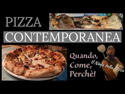 PIZZA CONTEMPORANEA - Con impasto DIRETTO!
