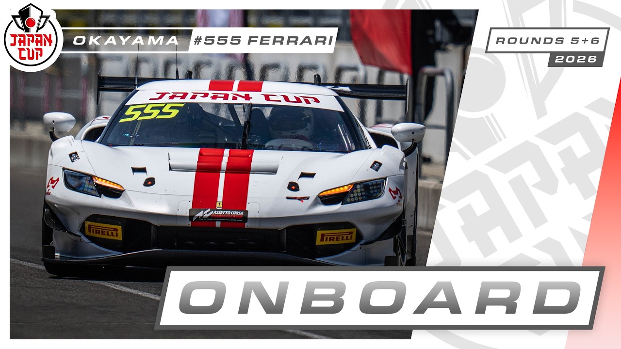 LIVE ONBOARD #555 | Race 1 | Okayama | MAEZAWA RACING | Japan Cup 2026