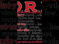 D.R.I. - Definition - Don’t Ask