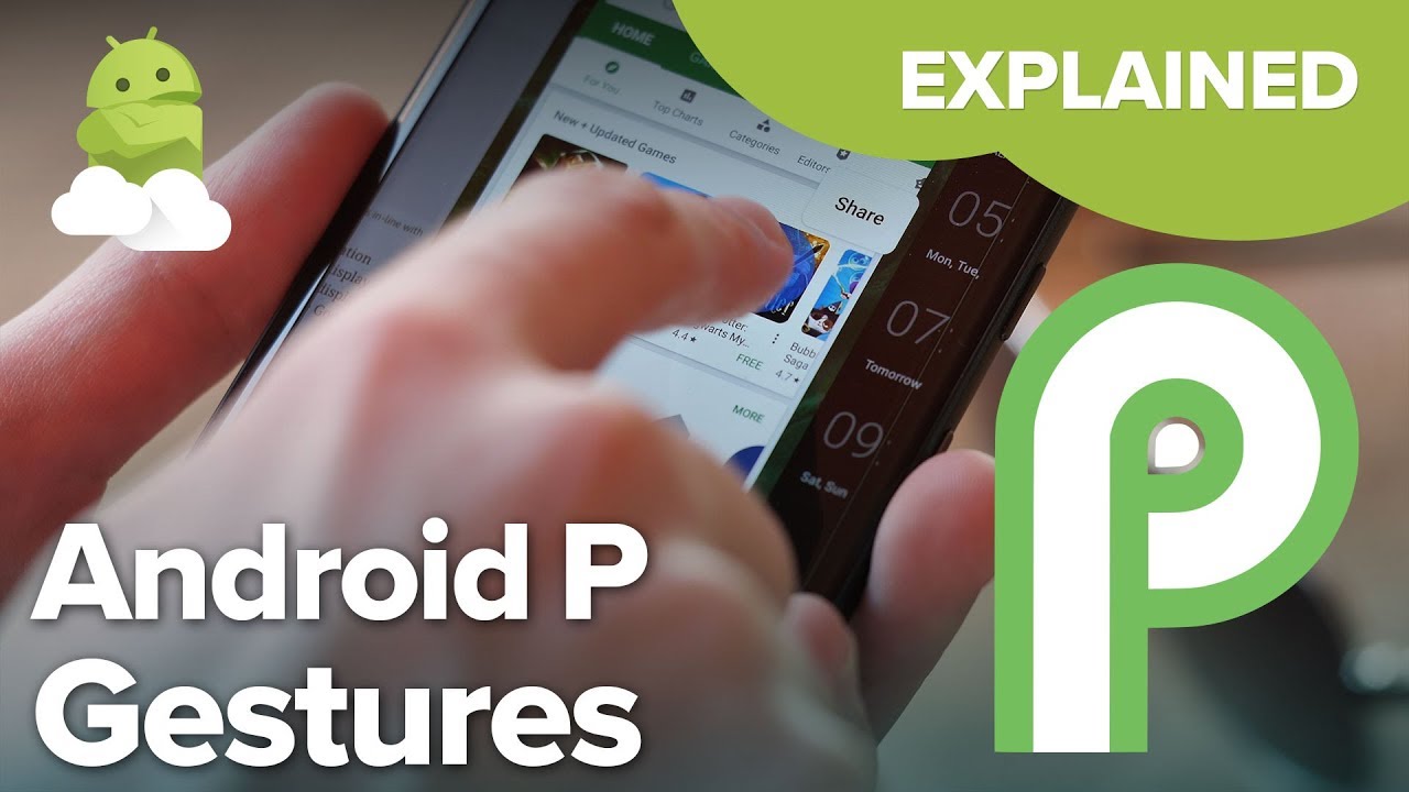Android P Gestures Explained! [Android 9.0 Beta] - YouTube