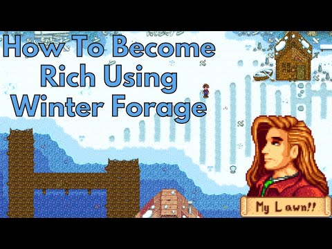 How To Winter Forage Farm And Make Millions - Stardew Valley Winter Forage Guide