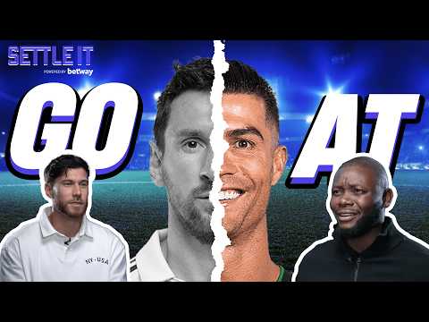 MESSI V RONALDO | Who’s the GOAT ?! | Jack Fowler vs Joel Beya | Settle It EP2