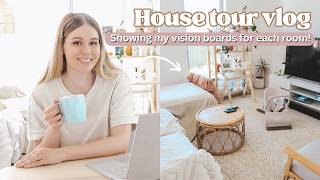 Vision Boards for my NEW House & House Tour! 🏡✨