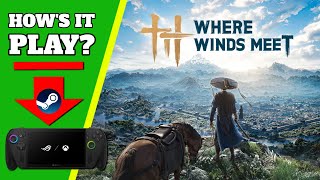 Xbox Ally X - Where Winds Meet - Steam - How does it play?