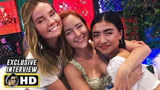 Liana Liberato, Haley Ramm & Brianne Tju Interview for Light as a Feather video