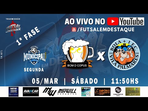 MUNICIPAL DE SANTO ANDRÉ  - BOLA+1 X BOM D'COPUS - 2ª DIVISÃO