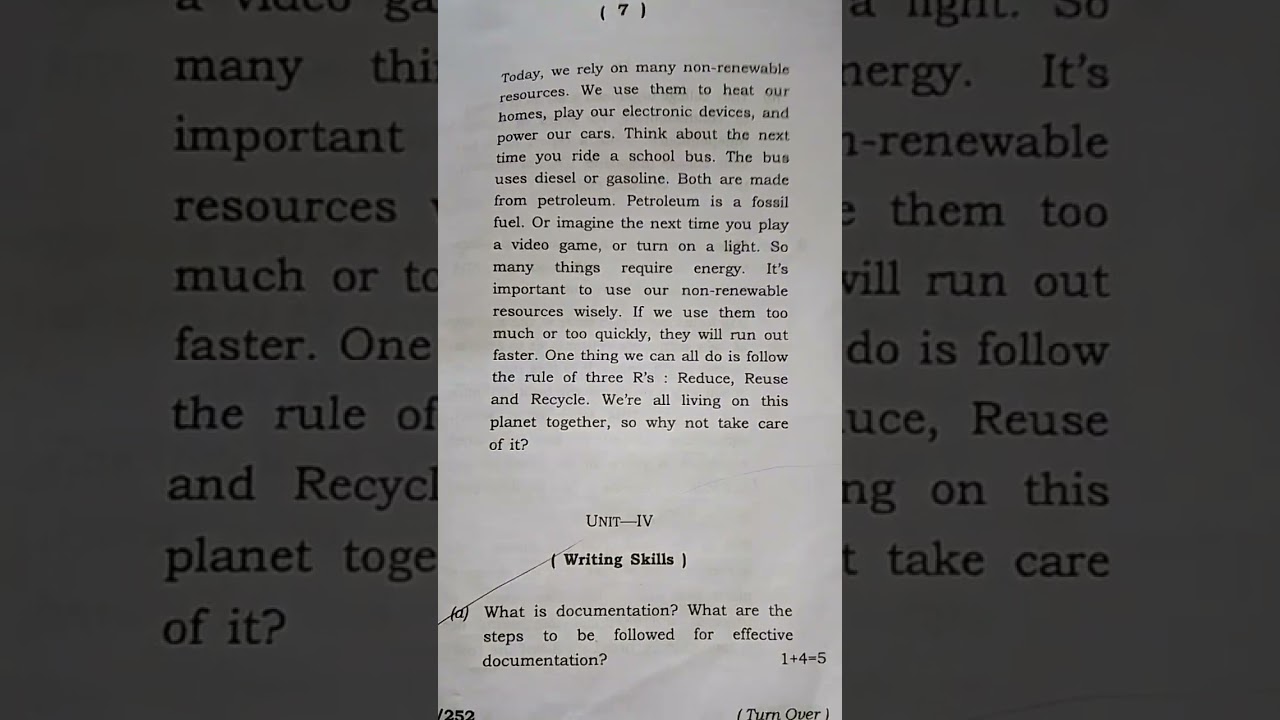 #BA 1st semester, #(CBCS), Paper code AECC-1, English communication, #Question Paper of 2022