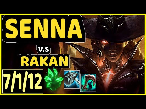 CAOS (SENNA) vs RAKAN - 7/1/12 KDA BOTTOM SUPPORT CHALLENGER GAMEPLAY - BR