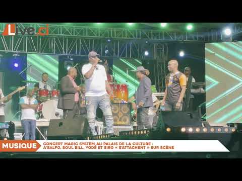 Magic System concert at the Palace of Culture: A’salfo, Soul Bill, Yodé and Siro “get involved”
