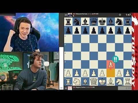 Barnes Opening 1.f3! GM Magnus Carlsen vs GM Olexander Bortnyk