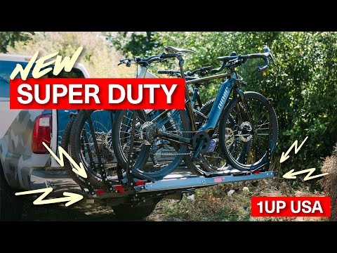 New and Improved | 1UP Super Duty #hitchrack #bikerack #emtb