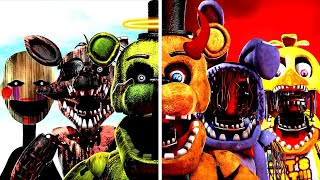 [SFM FNaF] Phantoms vs. Withereds – THE ULTIMATE BATTLE!